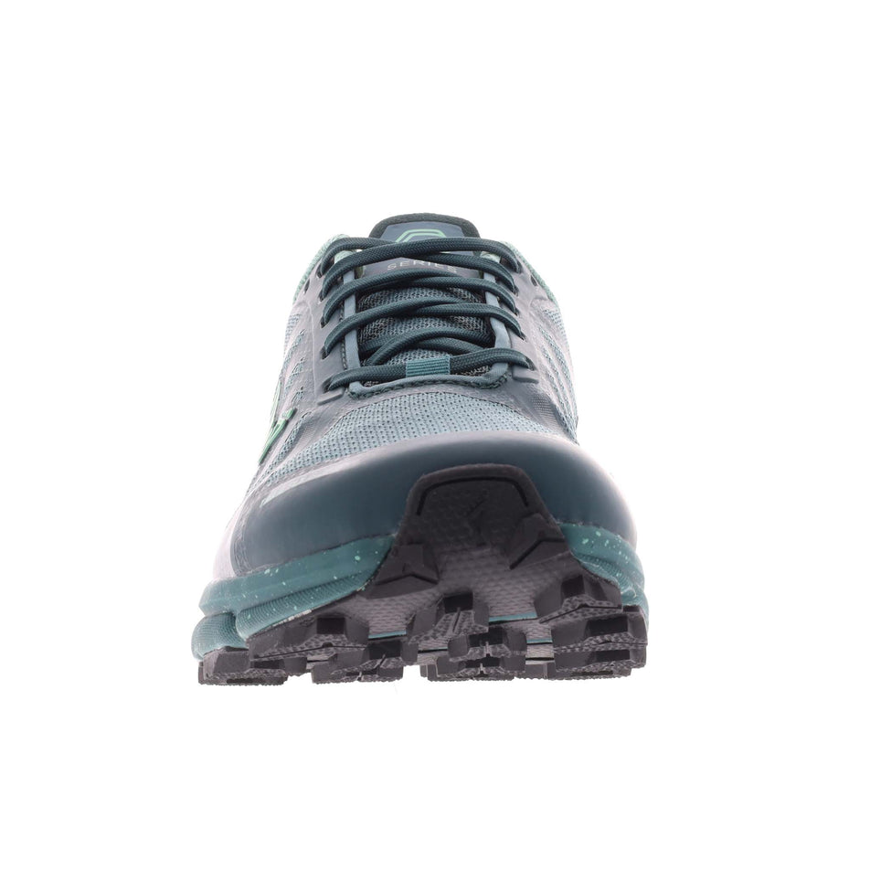 Anterior view of women's inov-8 trailfly g270 running shoes (7371381407906)