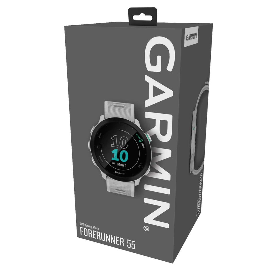 Box view of unisex garmin forerunner 55 running watch (7074054635682)