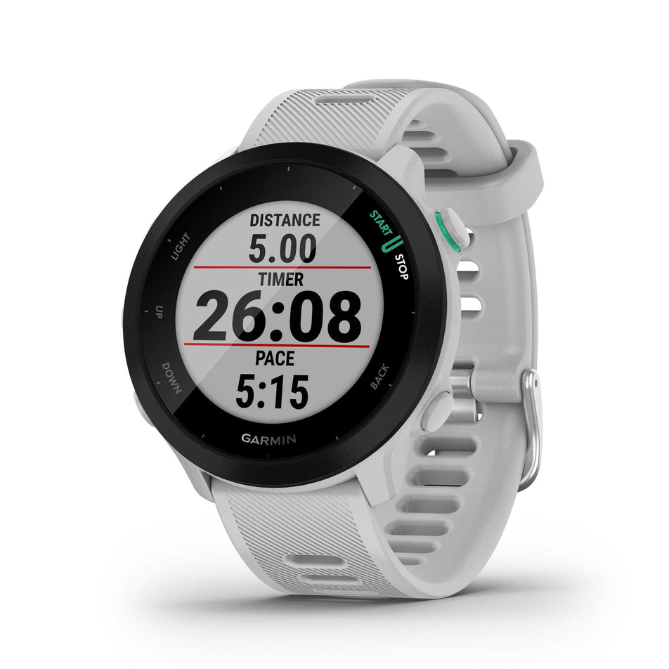 Running stats view of unisex garmin forerunner 55 running watch (7074054635682)