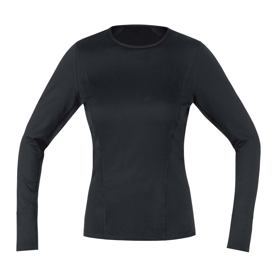 Front view of women's gore wear baselayer long sleeve shirt (7239184711842)