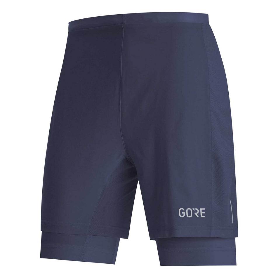 Front View of Men's Gore Wear R5 2in1 Shorts (6918360498338)