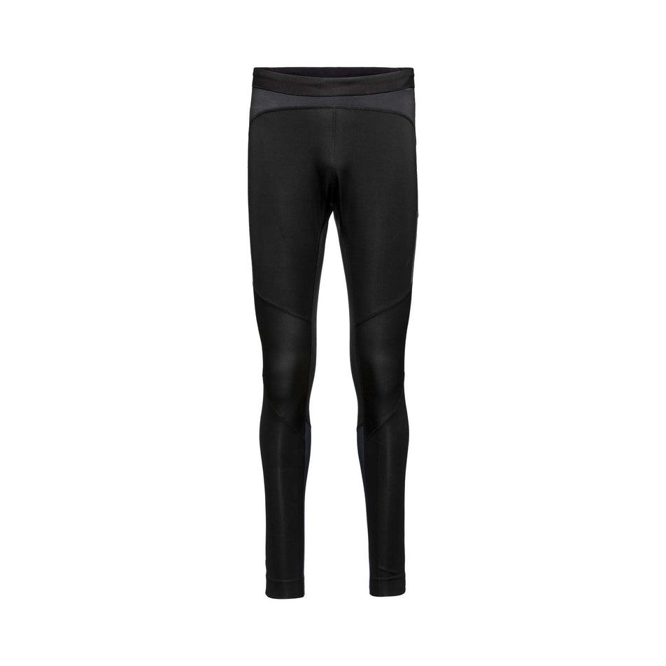 Front view of Gore Wear Men's R5 GTX I Running Tights in black (7731588530338)