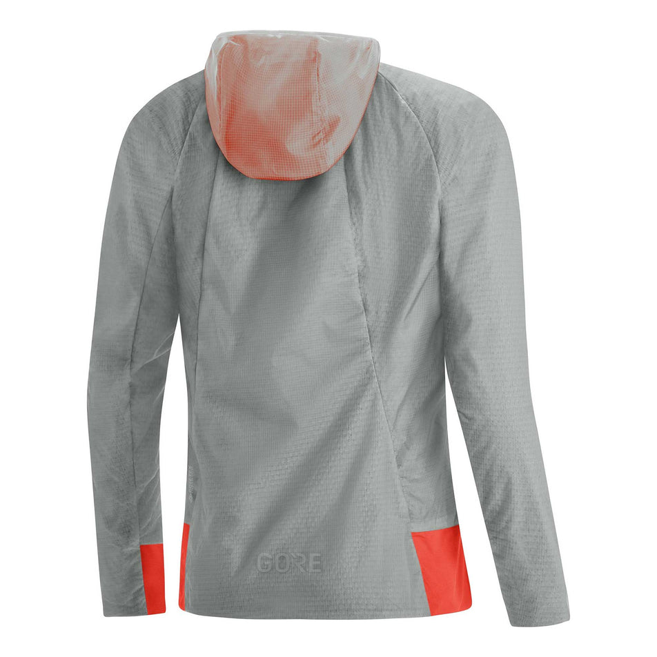 Behind View of Women's Gore Wear R5 GTX I Insulated Jacket (6918373310626)