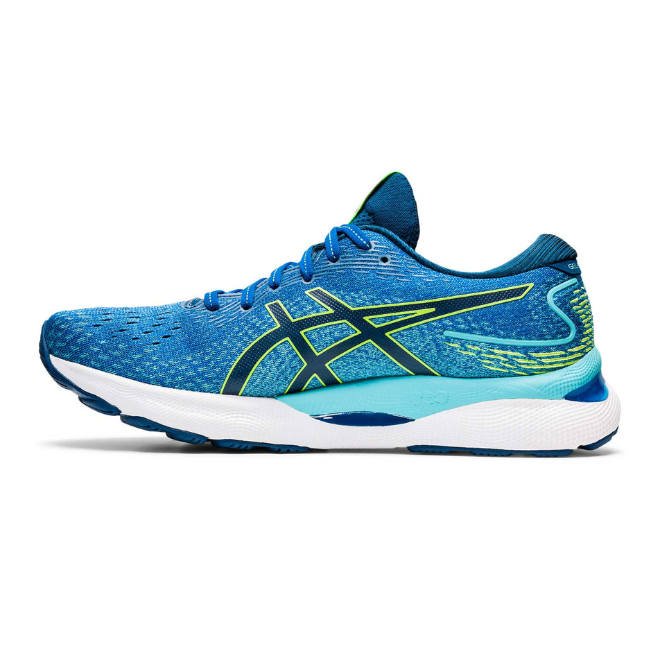 Medial view of Asics | Men's Gel-Nimbus 24 Running Shoes (7215070740642)
