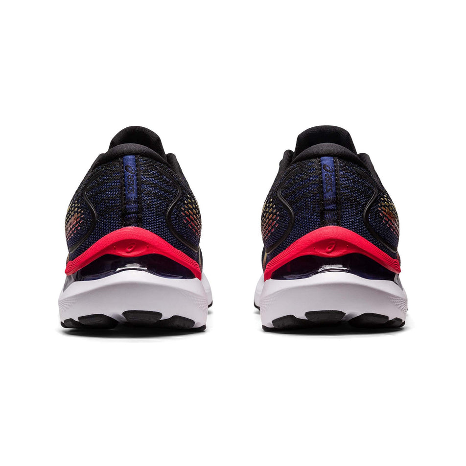 Pair posterior view of Asics Men's Cumulus 24 Running Shoes in black (7704199168162)