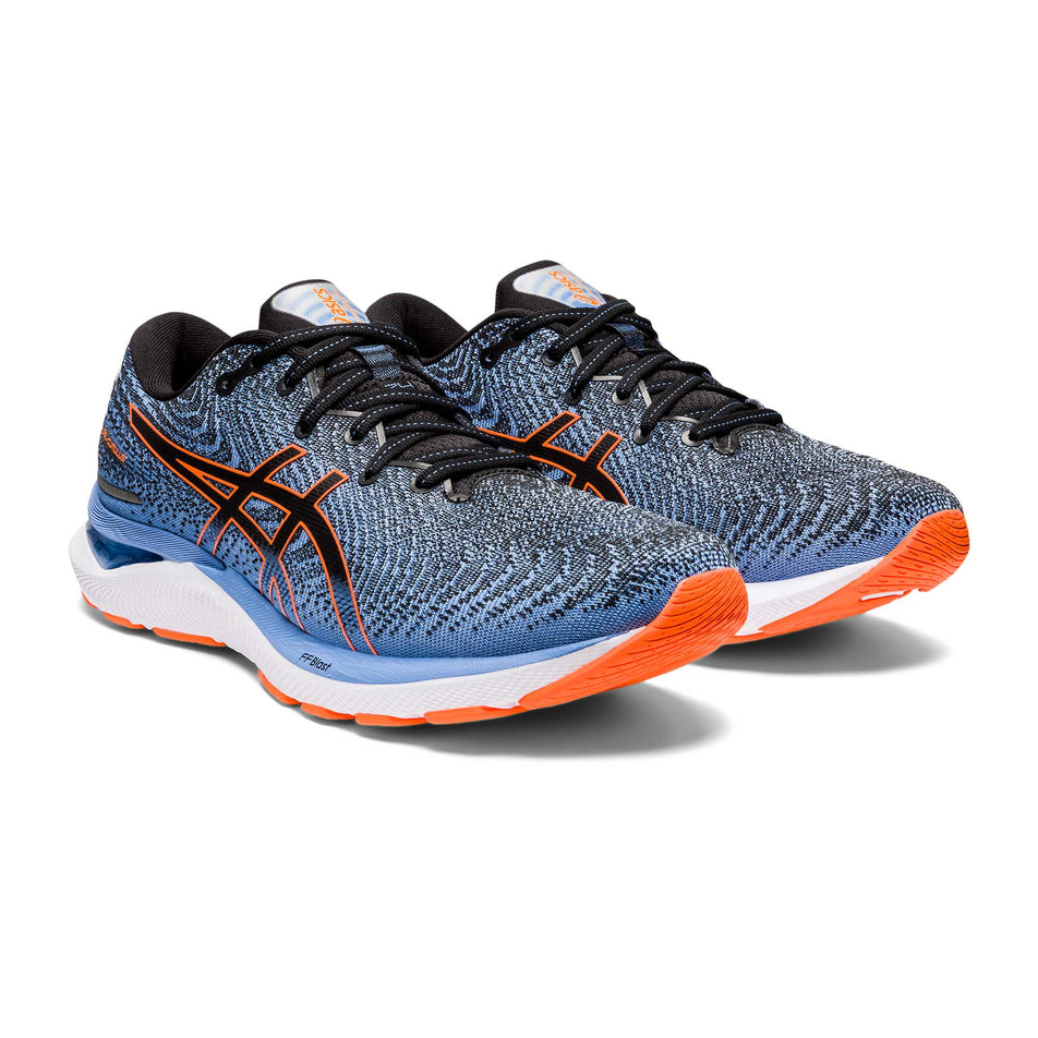 Anterior angled view of men's asics gel-cumulus 24 running shoes (7477533966498)
