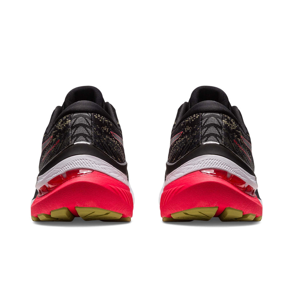 Pair posterior view of Asics Men's Gel-Kayano 29 Running Shoes in black (7704193466530)