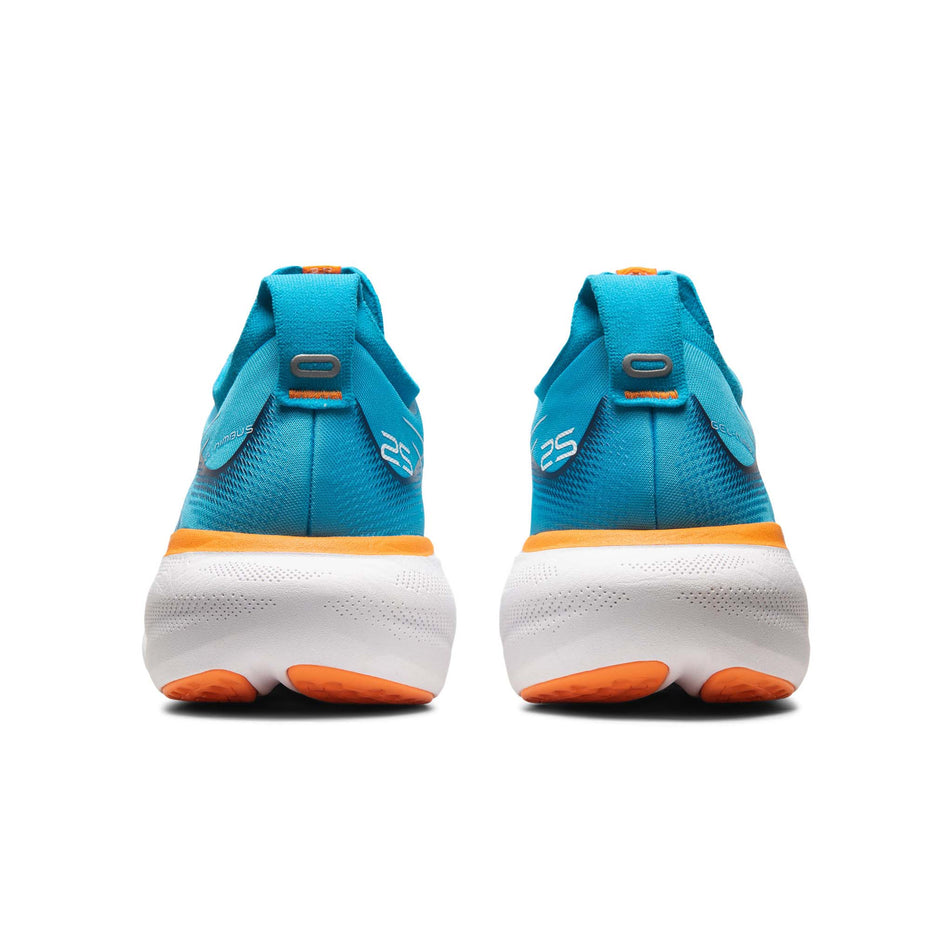 The heel units on a pair of men's Asics Gel-Nimbus 25 Running Shoes (7744931856546)