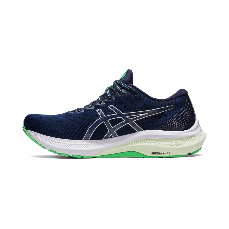 Asics gt-1000 8 womens (d) peacoat ice mint top