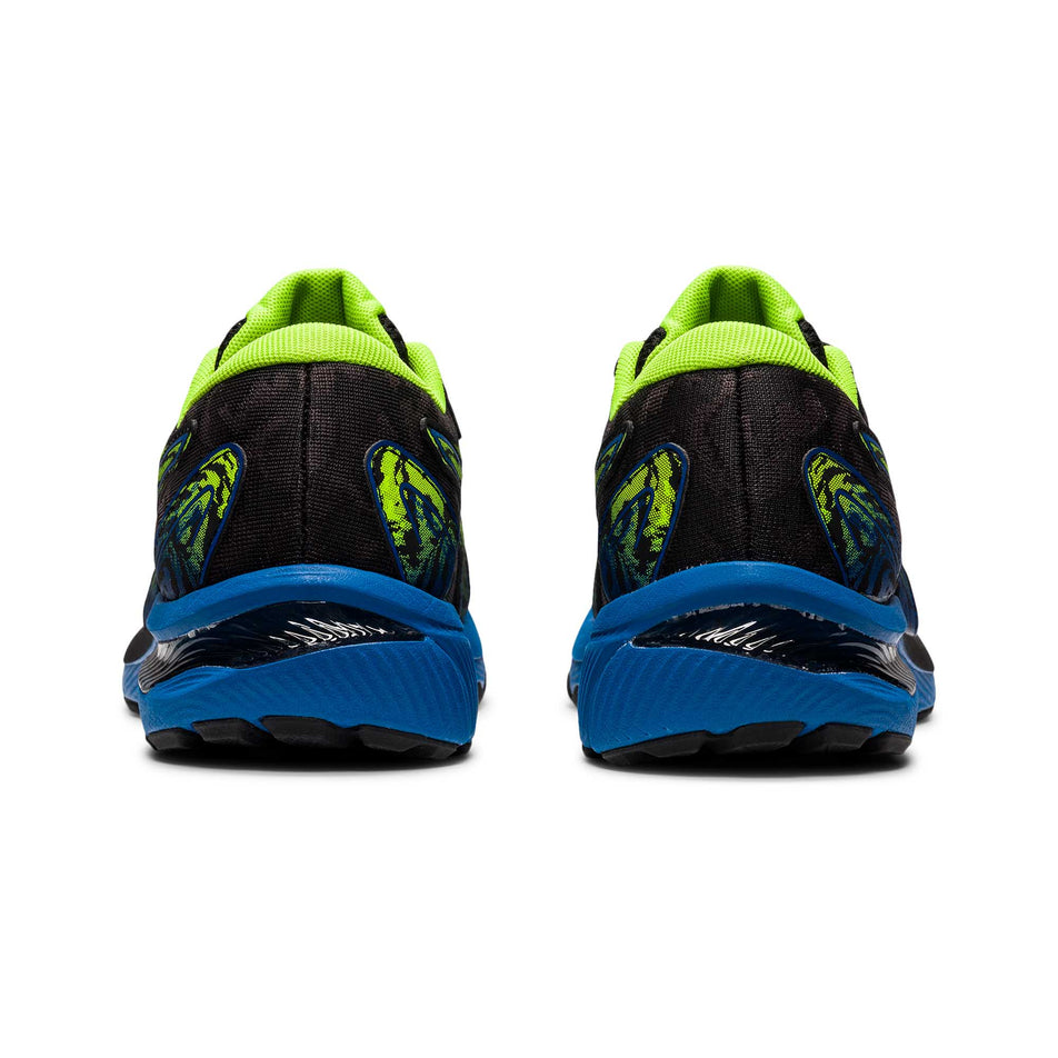 Posterior view of boy's asics gel-cumulus 23 gs running shoes (7235381428386)