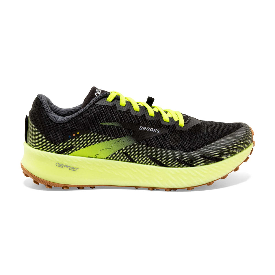 Lateral view of men's brooks catamount running shoes (6884636360866)