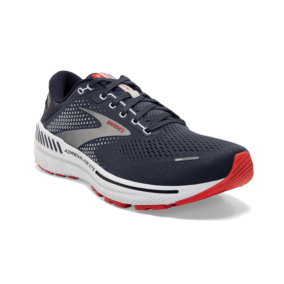 Anterior view of men's brooks adrenaline gts 22 (7229865984162)