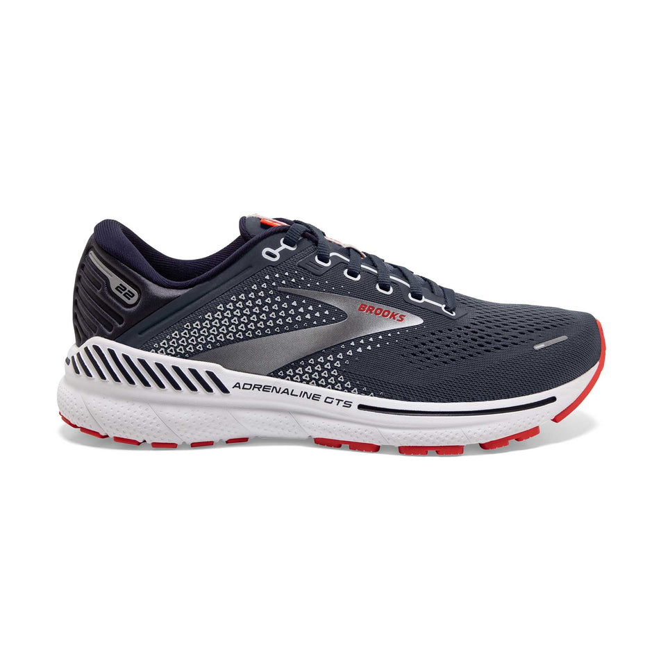 Lateral view of men's brooks adrenaline gts 22 2e (7229894983842)