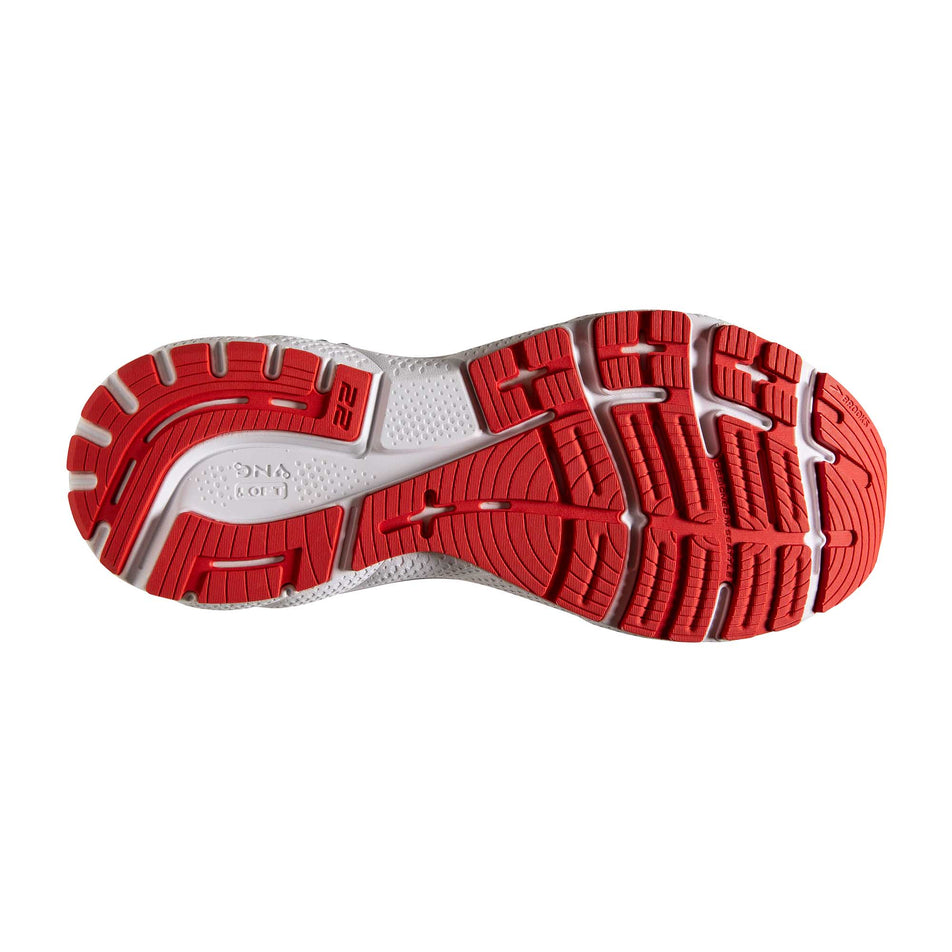 Outsole view of men's brooks adrenaline gts 22 (7229865984162)