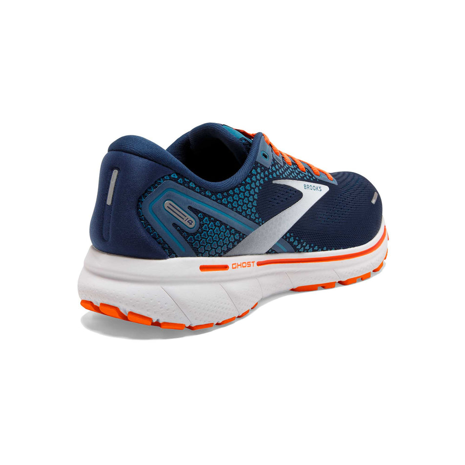 Posterior view of men's brooks ghost 14 running shoes (7229791207586)