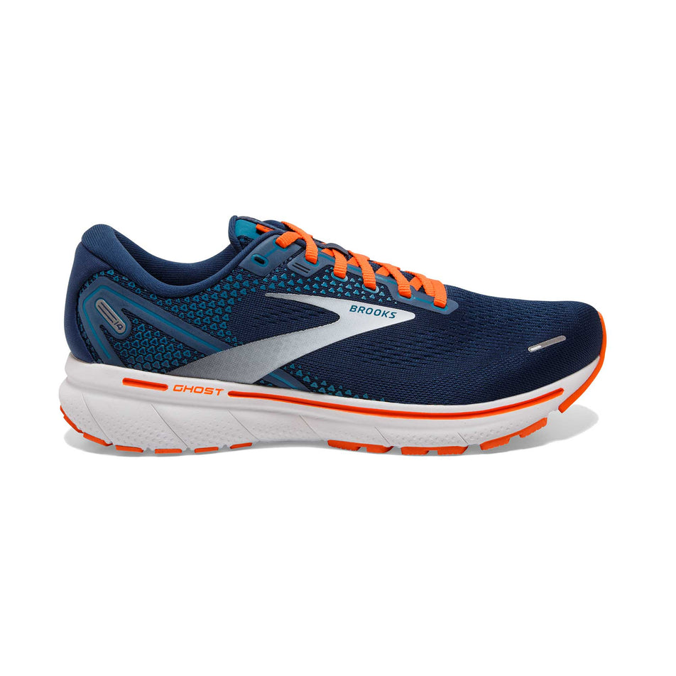 Lateral view of men's brooks ghost 14 running shoes (7229791207586)