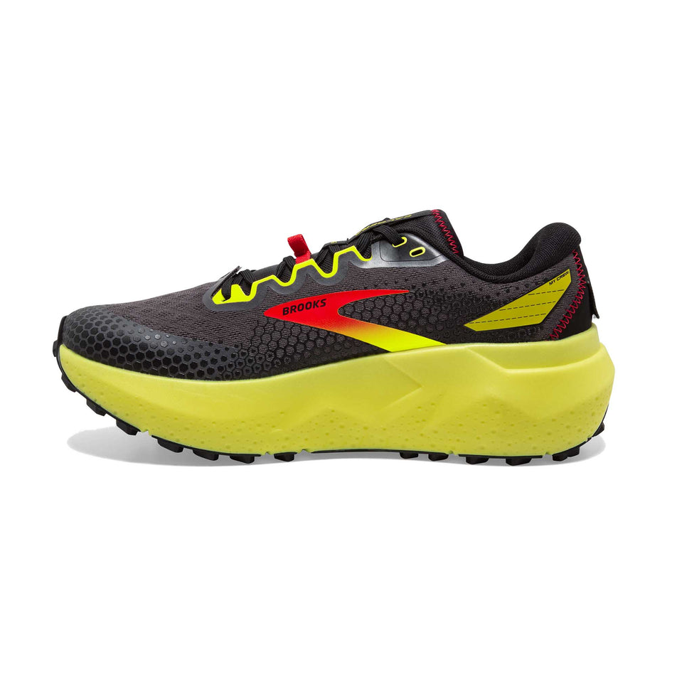 Medial view of men's brooks caldera 6 running shoes (7267497050274)