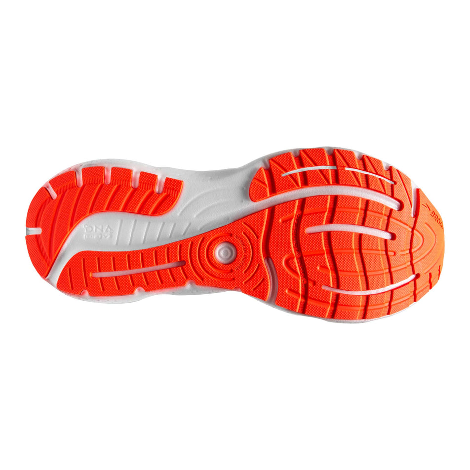 Outsole view of men's brooks glycerin gts 20 running shoes (7328972472482)