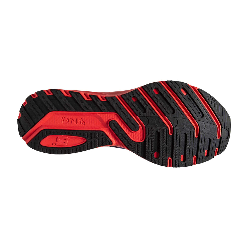 The sole of the right shoe from a pair of men's Brooks Launch 9 Running Shoes (7235498967202)