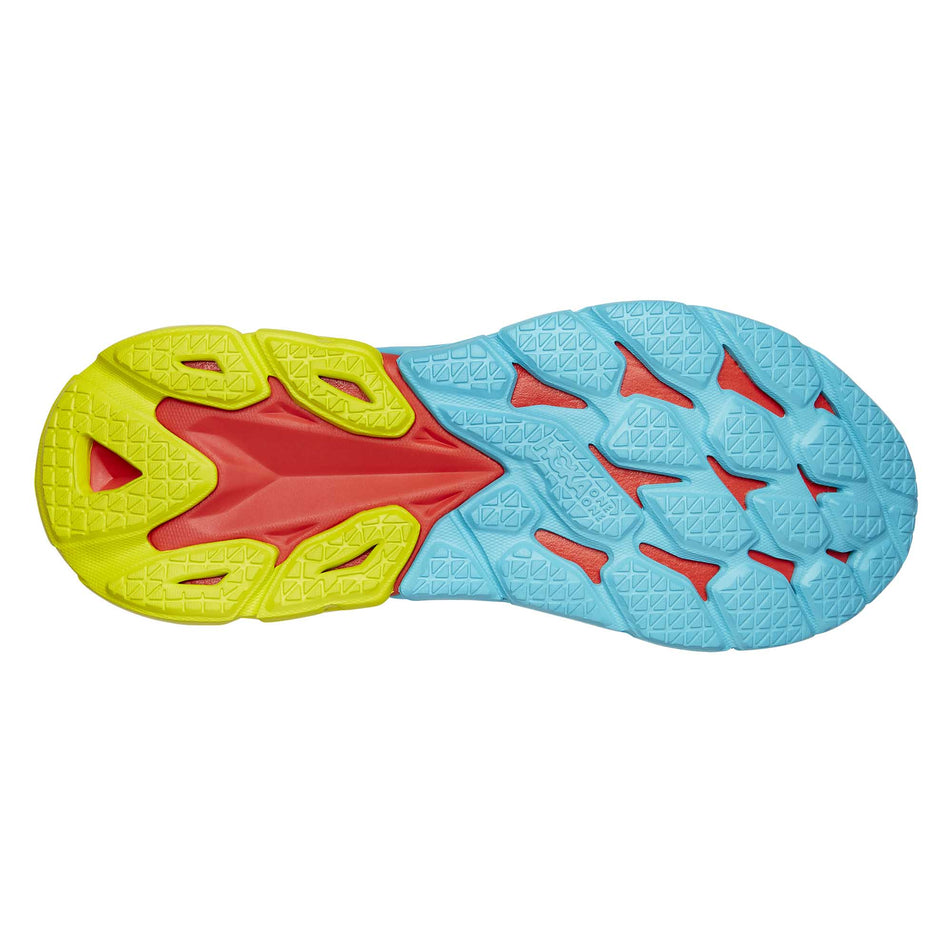 The full outsole on the right shoe from a pair of men's Hoka Clifton Edge (6901682110626)