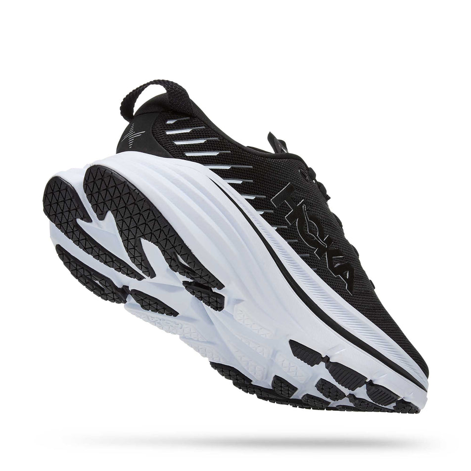 Midsole view of women's hoka bondi x running shoes (7237911969954)