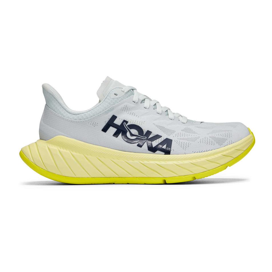 The right shoe from a pair of women's Hoka Carbon X 2 (6901964931234)