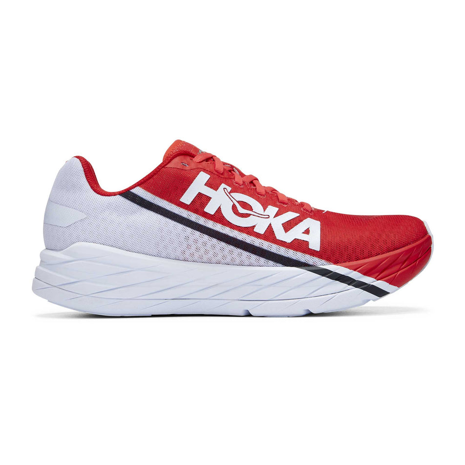 The right shoe from a pair of unisex Hoka Rocket X  (6901891825826)