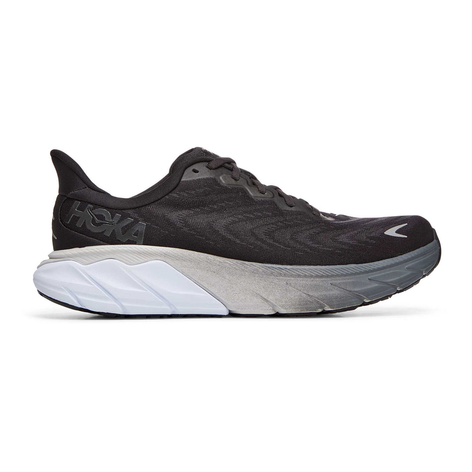 Lateral view of men's hoka arahi 6 wide running shoes (7237070160034)