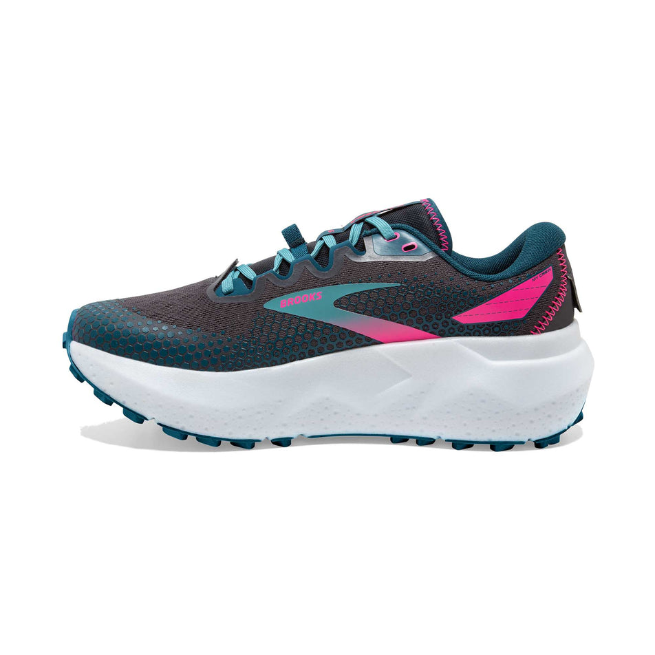 Medial view of women's brooks caldera 6 running shoes (7271734542498)