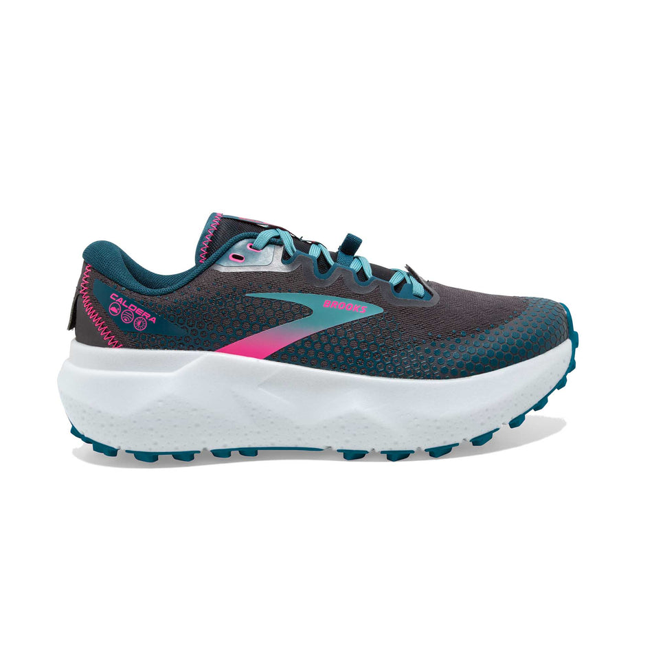 Lateral view of women's brooks caldera 6 running shoes (7271734542498)