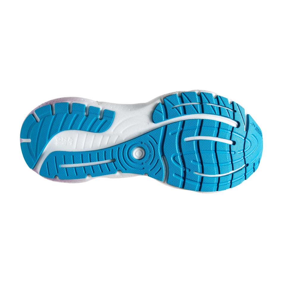 Outsole view of women's brooks glycerin gts 20 running shoes (7297979547810)