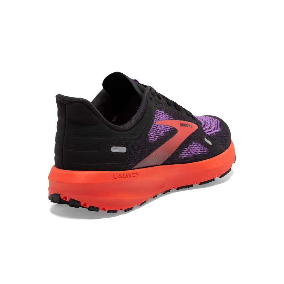 Lateral side of the right shoe from a pair of women's Brooks Launch 9 Running Shoes (7235534979234)