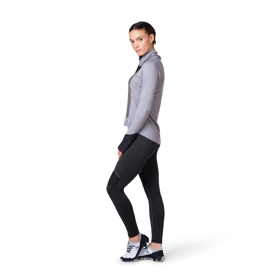 Side Model View of Women's On Weather Shirt (6910427857058)