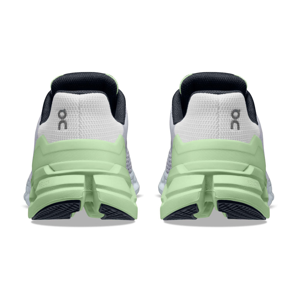 Posterior view of women's on cloudflyer running shoes (7317930737826)