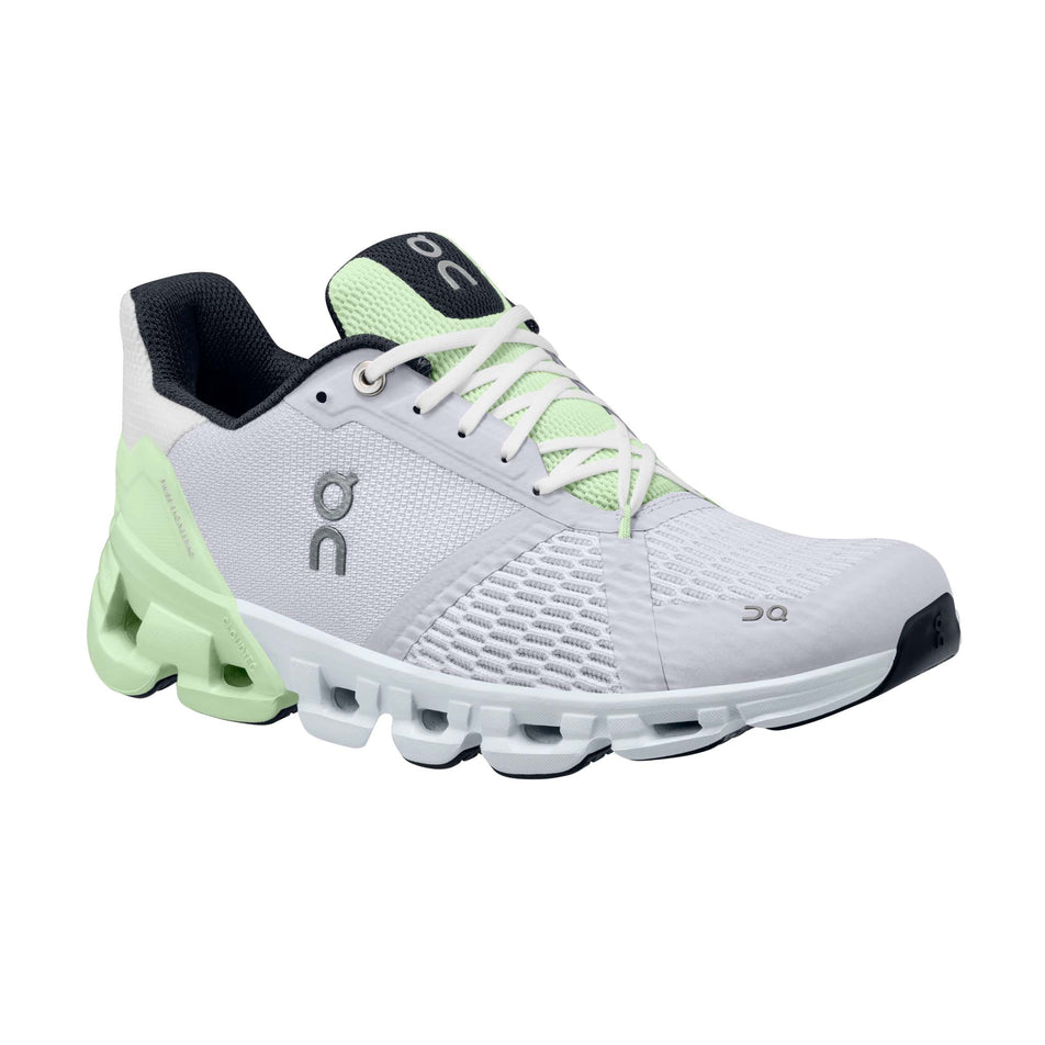 Anterior view of women's on cloudflyer running shoes (7317930737826)