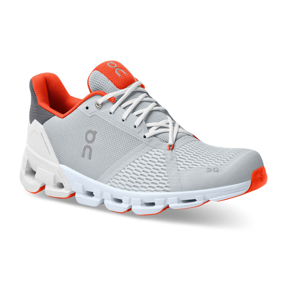 Anterior view of men's on cloudflyer running shoes (7317894168738)
