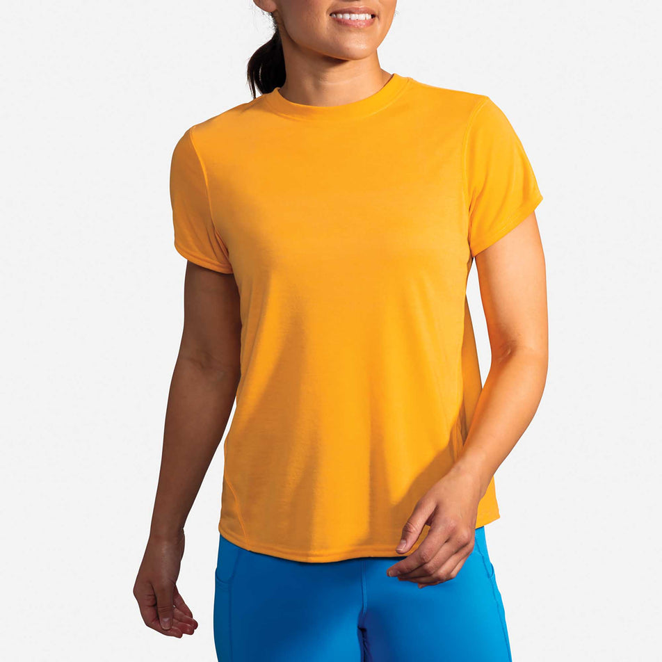 Front of Brooks Distance Short Sleeve T-Shirt (6913989935266)