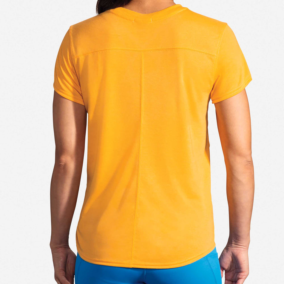 Back of Brooks Distance Short Sleeve T-Shirt (6913989935266)