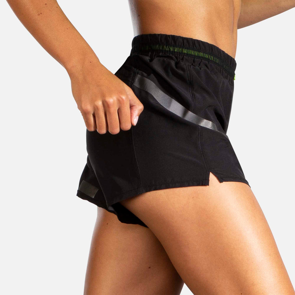 Side of Brooks Carbonite 4” Short (6913893236898)