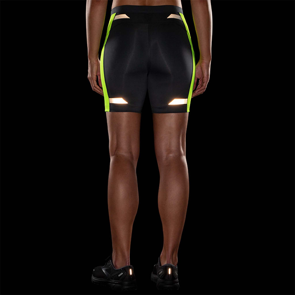 Rear reflective view of Brooks Women's Run Visible 6