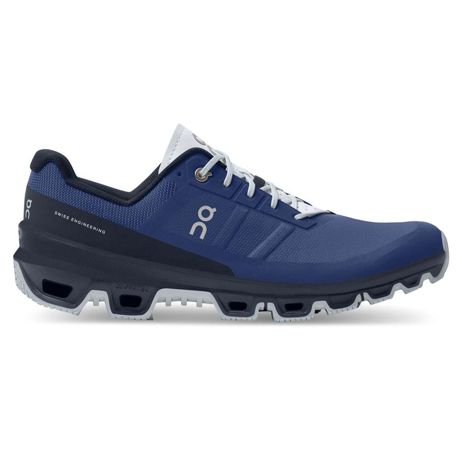 Lateral view of men's on cloudventure running shoes (7319041376418)