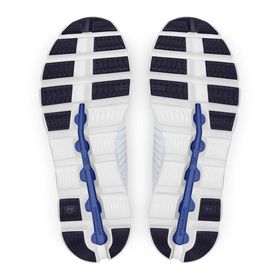 Outsole view of men's on cloudswift pr running shoes in white (7511275569314)