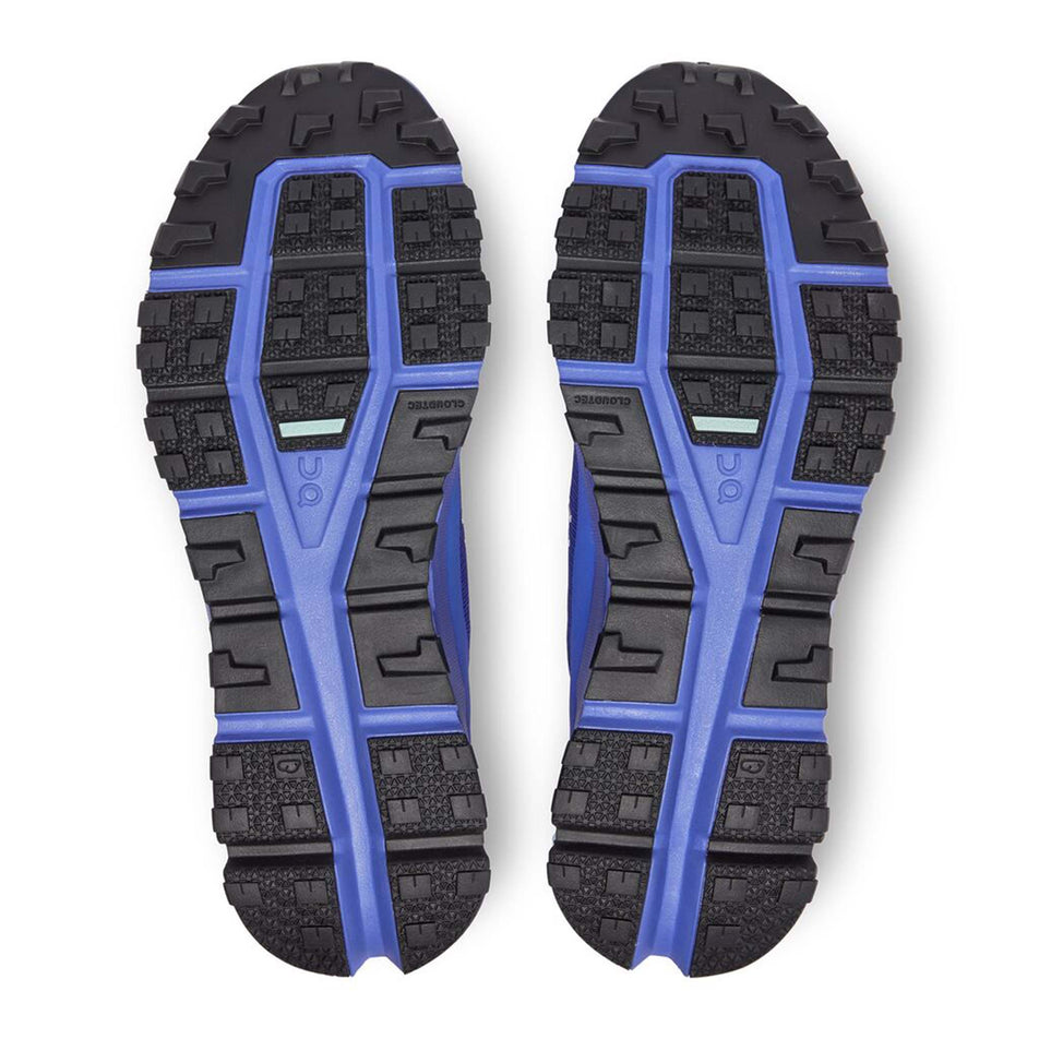 Pair outsole view of On Men's Cloudultra Running Shoes in blue (7672492064930)