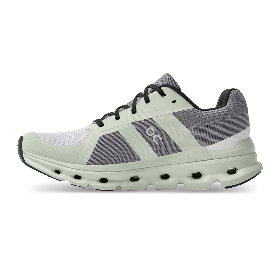 Medial view of women's on cloudrunner running shoes (7317956755618)