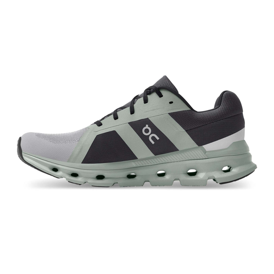 Medial view of men's on cloudrunner running shoes (7317915599010)