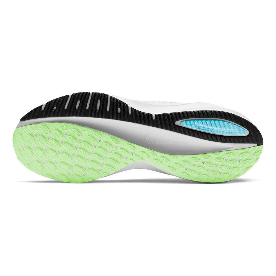 Outsole view of women's nike air zoom vomero 14 running shoes (7025421910178)