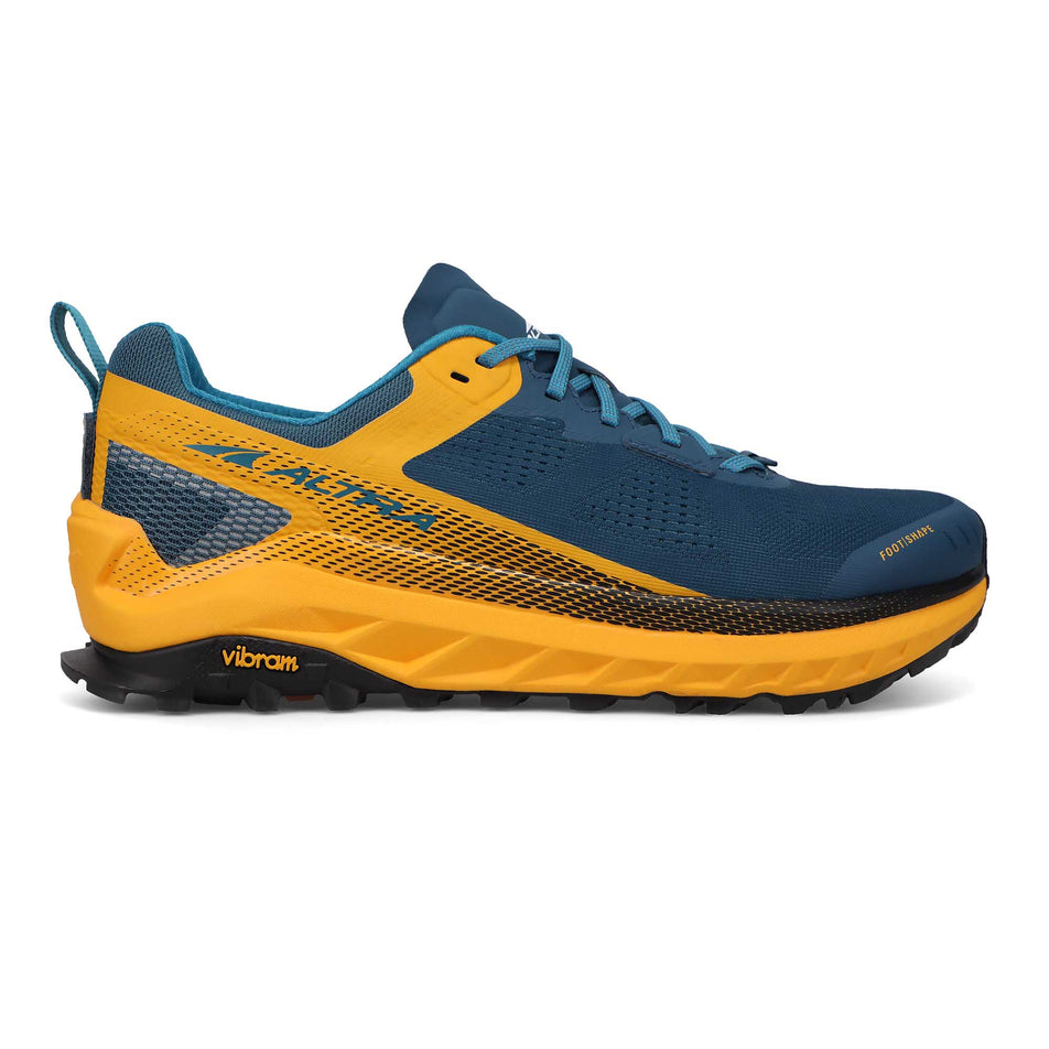 Lateral view of men's altra olympus 4 running shoes (6879129796770)