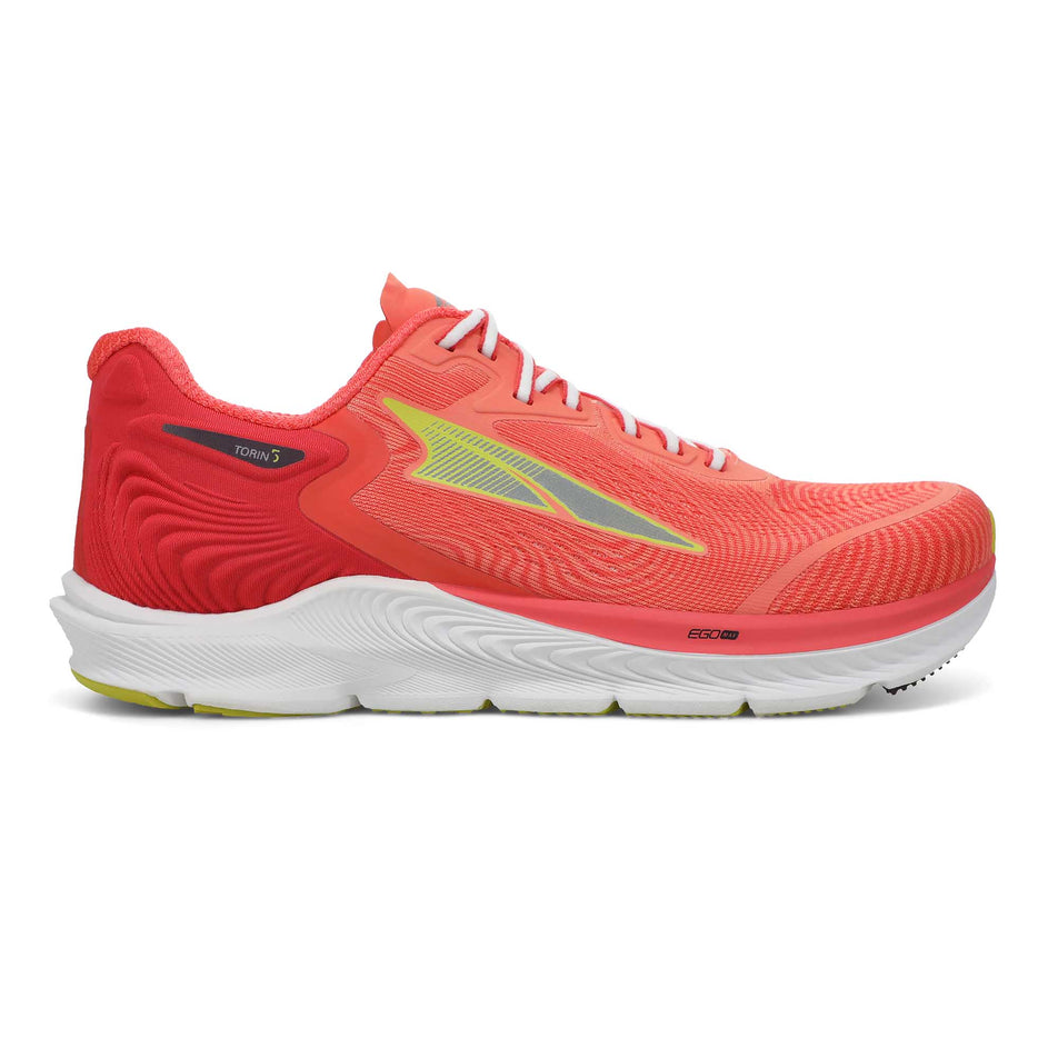Lateral view of women's altra torin 5 running shoes (6879142019234)