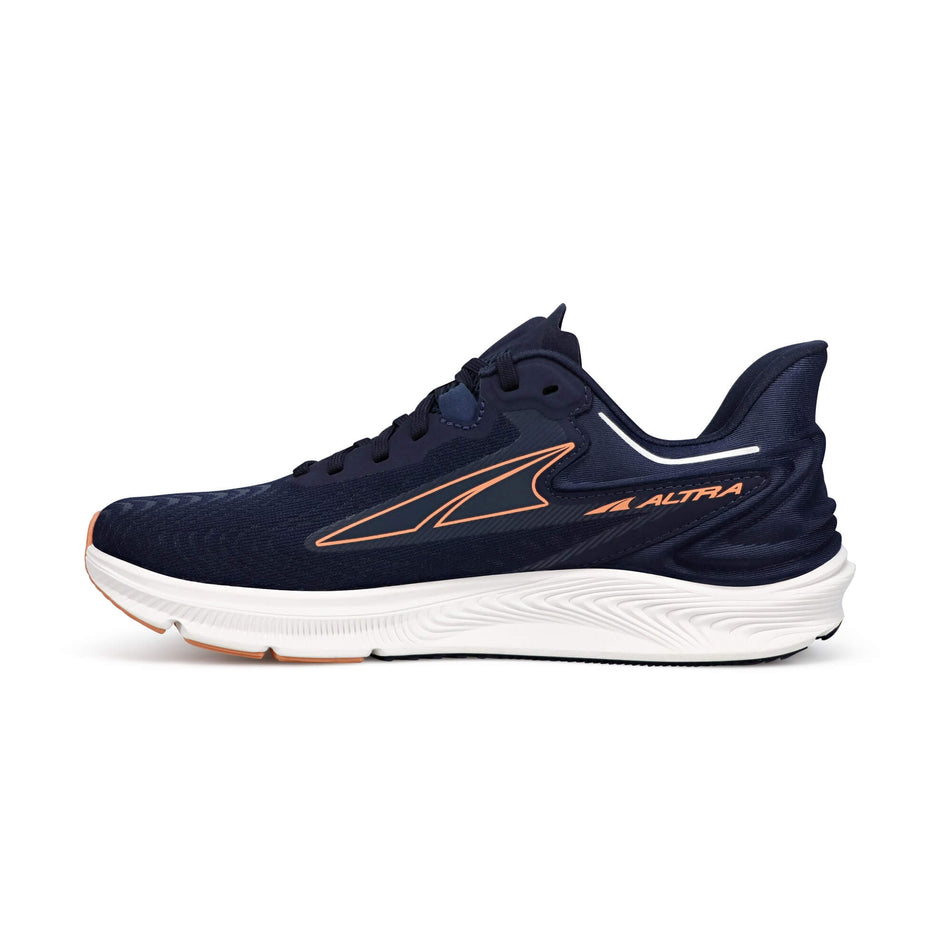 Medial side of the right shoe from a pair of women's Altra Torin 6 Running Shoes (7744919765154)