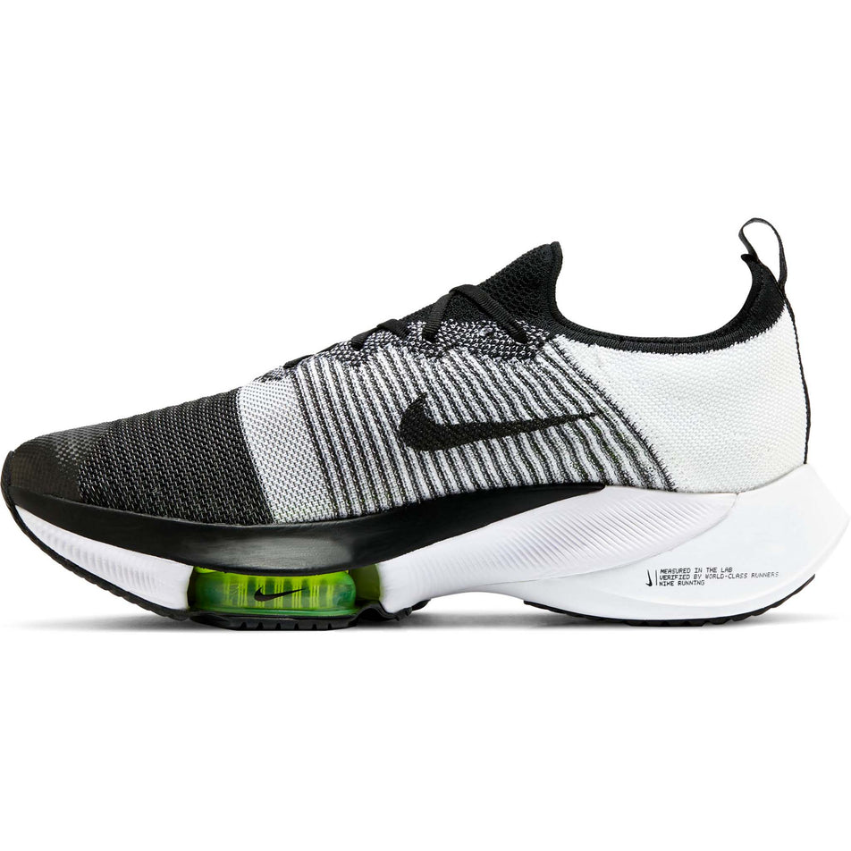 Medial view of men's nike air zoom tempo next% running shoes (7351687577762)
